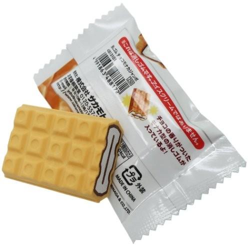 袋入り パロディ ケシゴム チョコモナカジャンボ おやつマーケット