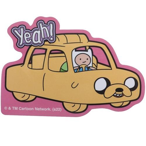 ビッグシール ダイカットビニールステッカー アドベンチャータイム