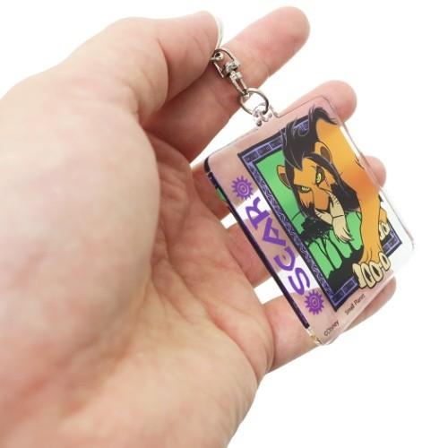 ライオンキング ディズニー グッズ キーホルダー アクリル キーリング スカー Sm Apds4302 雑貨 アートの通販店 ベルコモン 通販 Yahoo ショッピング