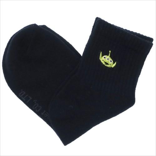 女性用 紺 靴下 レディース ワンポイント 刺繍ソックス トイストーリー エイリアン ディズニー フェイス スモールプラネット 22 24cm Sm Awds5231 雑貨 アートの通販店 ベルコモン 通販 Yahoo ショッピング