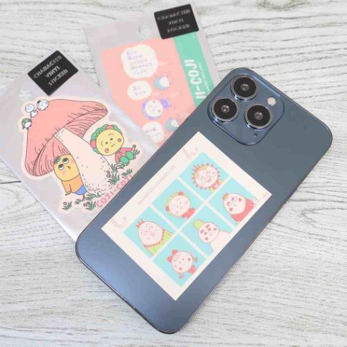 ダイカットシール キャラクターステッカー コジコジ キノコ