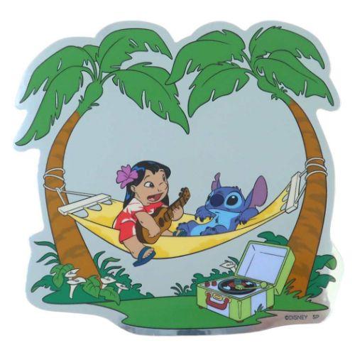 Disney（ディズニー） アウトドアステッカー ビッグシール ハンモック