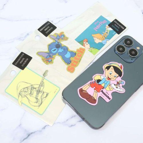 Disney（ディズニー） ステッカー キャラクター ピノキオとジミニー