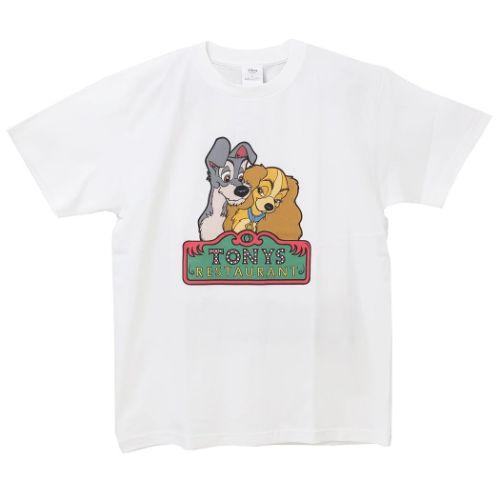 Disney（ディズニー） T-SHIRTS Tシャツ わんわん物語 トニーズ