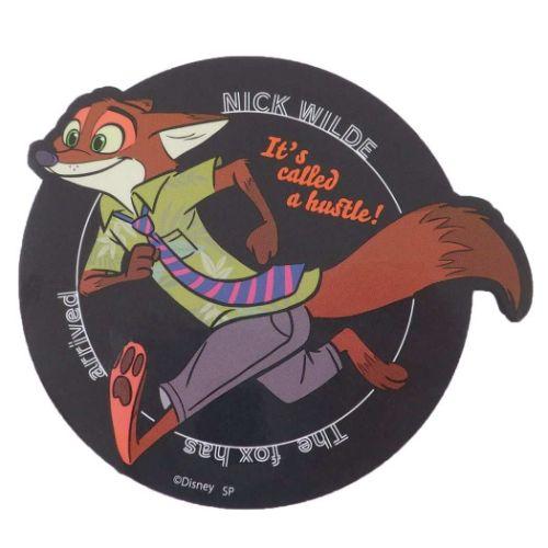 キャラクターステッカー ダイカットシール ズートピア ニック サークル