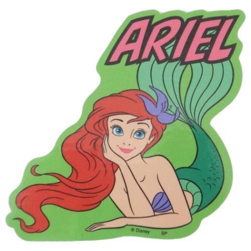 キャラクターステッカー リトルマーメイド アリエル ロゴ