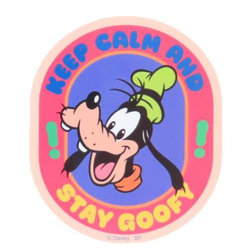 ダイカットシール キャラクターステッカー グーフィー バッジ
