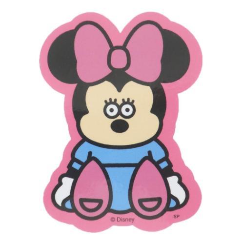 SANDYLION ミニーマウス・デイジーダック ステッカーケース レア 平成 キャラクターステッカー ダイカットシール ミニーマウス DISNEYx松本
