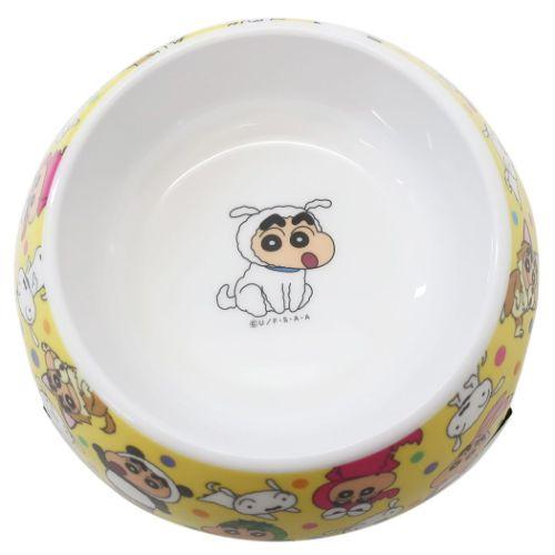 クレヨンしんちゃん 犬用食器 ステンレスボウル付き ペット用食器 フードボウル なりきりしんちゃん クレヨンしんちゃん