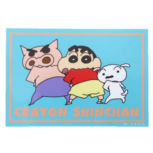 ビッグシール アウトドアステッカー クレヨンしんちゃん ふりむき