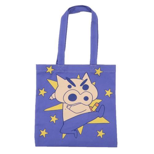 手提げかばん カラートートバッグ クレヨンしんちゃん ぶりぶり