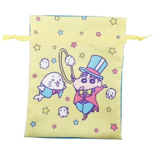 巾着袋 トラベル きんちゃくポーチ クレヨンしんちゃん ゴマちゃん しん ゴマ スモールプラネット 27cm 旅行仕分け袋 Sm Kykn2190 雑貨 アートの通販店 ベルコモン 通販 Yahoo ショッピング