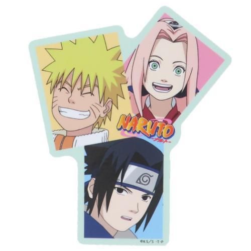 アウトドアステッカー ビッグシール 少年ジャンプ NARUTO ナルト 3人
