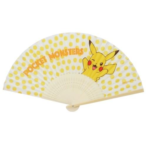 Pokemon（ポケモン） キャラ 扇子 夏雑貨 ピカチュウ スモール