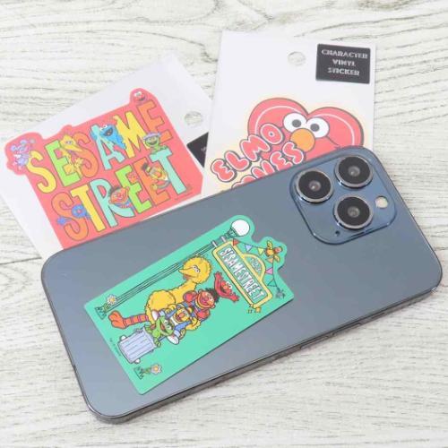 ダイカットシール キャラクターステッカー セサミストリート ロゴ