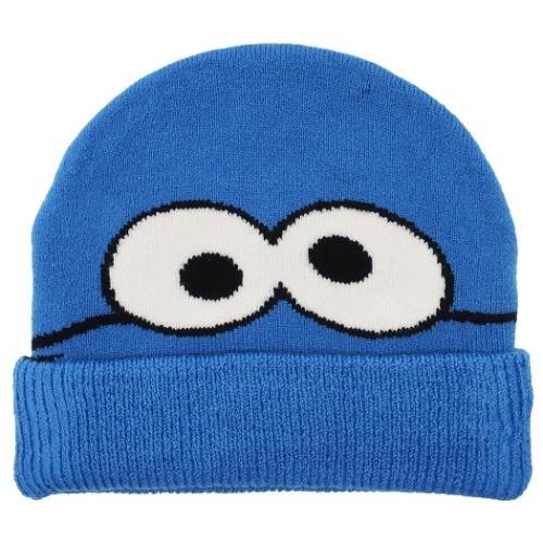 キッズ ニットキャップ セサミストリート 子供用 毛糸 帽子 Sesami Street クッキーモンスターフェイス プレゼント Sm Seap335 雑貨 アートの通販店 ベルコモン 通販 Yahoo ショッピング