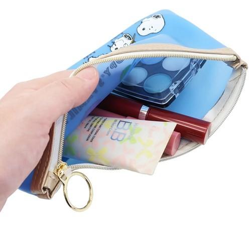 希少！SNOOPYと仲間たち☆ビニールポーチ☆familiar　未使用　超美品 スヌーピー窓ポケットマルチポーチ－ナースリー公式通販（看護師・医療