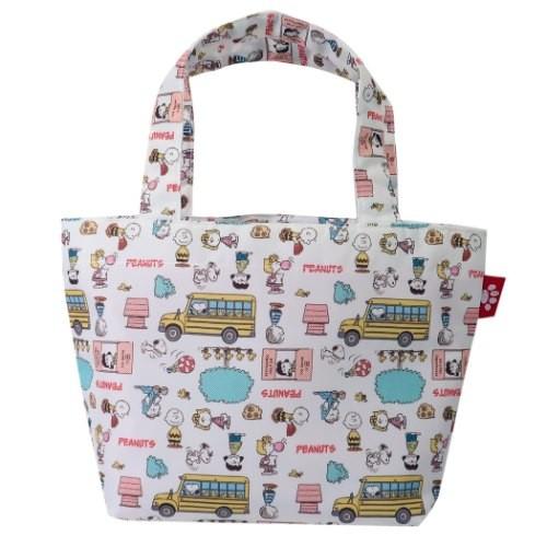 ランチバッグ 天ファスナー付き ミニトート フレンズ スヌーピー ピーナッツ スモールプラネット Sm Snap3045 雑貨 アートの通販店 ベルコモン 通販 Yahoo ショッピング
