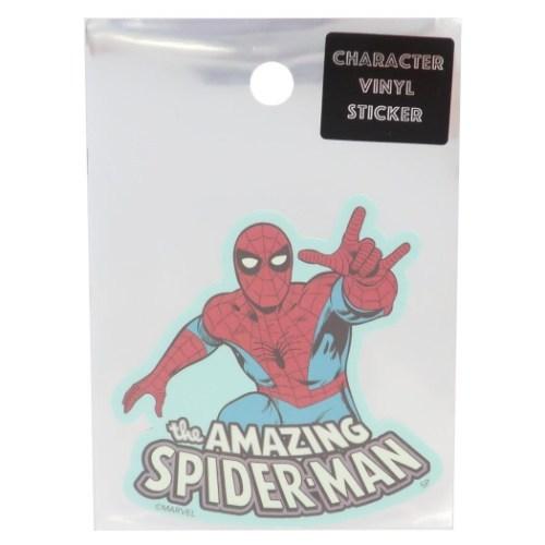 ステッカー ダイカット ビニール シール スパイダーマン ライトブルー スモールプラネット Marvel デコシール 耐水 Sm Sp1324 雑貨 アートの通販店 ベルコモン 通販 Yahoo ショッピング