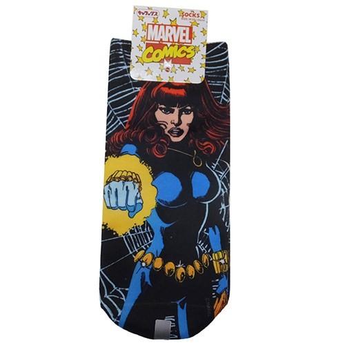 ブラックウィドウ グッズ レディースプリントソックス マーベル キャラクター 女性用靴下 スモールプラネット アメコミ Sm Spsoc361 雑貨 アートの通販店 ベルコモン 通販 Yahoo ショッピング
