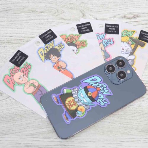 ダイカットシール キャラクターステッカー ドラゴンボール ピラフ ロゴ