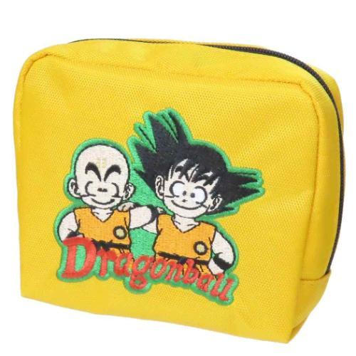 コスメポーチ P刺繍ポーチ ドラゴンボール 悟空とクリリン スモール
