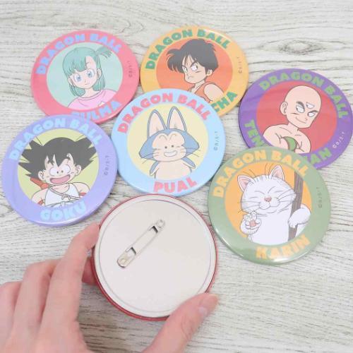ドラゴンボール　非売品　当選　缶バッジ　当選通知書付き　限定　希少 ビッグカンバッジ 大 缶バッジ ドラゴンボール カリン スモール