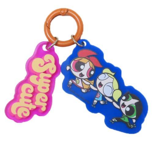 パワーパフガールズ キーホルダー キーチェーン 4個セット パワーパフガールズ ぬいぐるみマスコット キーホルダー バッグ