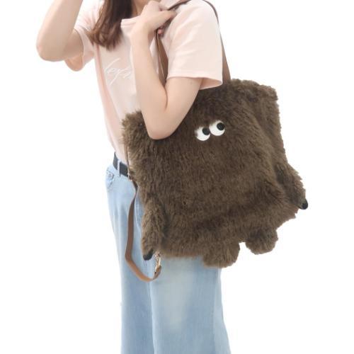 トートバッグ EU TALL2way クリプテッドーC ぬいぐるみモチーフバッグ 