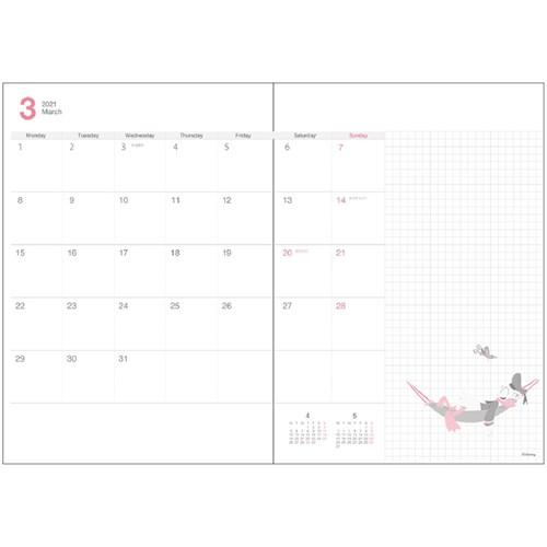 手帳 21年 B5 ファイリング マンスリー 月間 ダイアリー ミッキー フレンズ スタンダード ディズニー サンスター文具 キャラクター手帳手帳 Ssb 21 S 雑貨 アートの通販店 ベルコモン 通販 Yahoo ショッピング