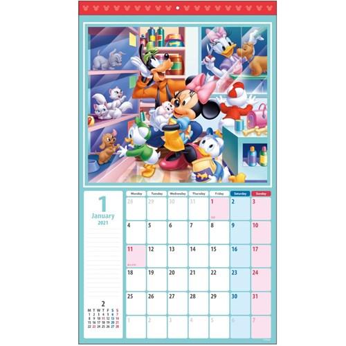 壁掛けカレンダー カレンダー 21年 ミッキー フレンズ 大判 スケジュール ディズニー サンスター文具 キッズ キャラクター Ssb 21 S 雑貨 アートの通販店 ベルコモン 通販 Yahoo ショッピング