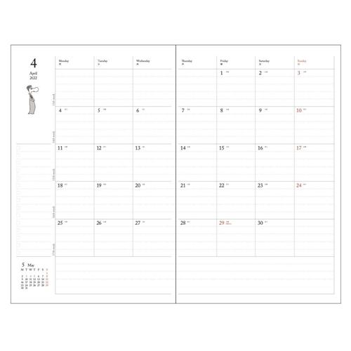 ムーミン 手帳 22年 A5 スリム ウィークリー バーチカル リトルミイ 北欧 サンスター文具 キャラクター スケジュール帳 Ssb 22 S 雑貨 アートの通販店 ベルコモン 通販 Yahoo ショッピング