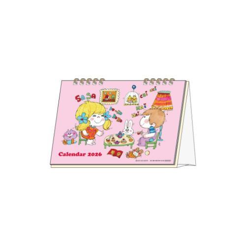 50%OFF】2026Calendar 卓上カレンダー2026年 デスクカレンダー 水森