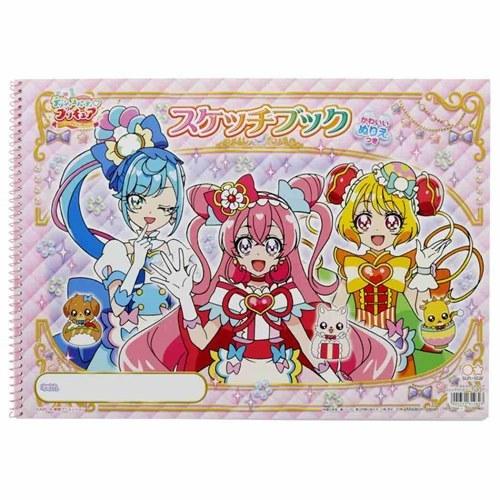 お絵描き帳 B4 スケッチブック デリシャスパーティ プリキュア A柄 サンスター文具 女の子 お絵かき用品 アニメキャラクター Ssb a 雑貨 アートの通販店 ベルコモン 通販 Yahoo ショッピング