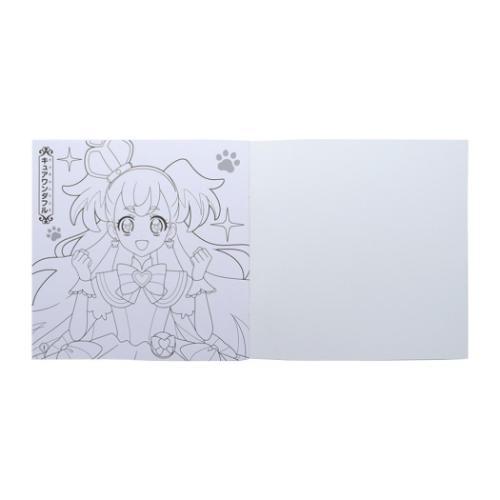 知育玩具 デッカぬりえ わんだふるぷりきゅあ！ プリキュア サンスター文具 塗り絵ノート ぬり絵 アニメキャラクター｜velkommen｜03