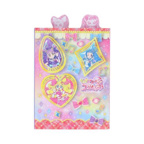 30%OFF】キミとアイドルプリキュア アニメキャラクター メモ帳