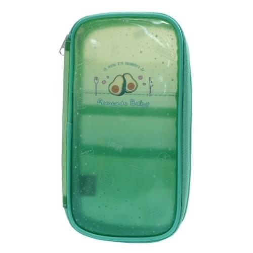 筆箱 グッズ トトノ ペンケース アボカド ファンシースタイル 15 サンスター文具 Ssb S 雑貨 アートの通販店 ベルコモン 通販 Yahoo ショッピング