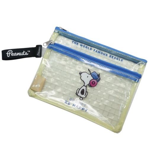 フラットポーチ クリア ペンケース ピーナッツ スヌーピー Sweet Pop クリーム サンスター文具 Ssb S 雑貨 アートの通販店 ベルコモン 通販 Yahoo ショッピング