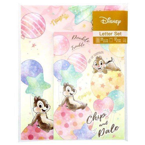 サンスター文具 手紙セット チップ＆デール レターセット キャラパレ