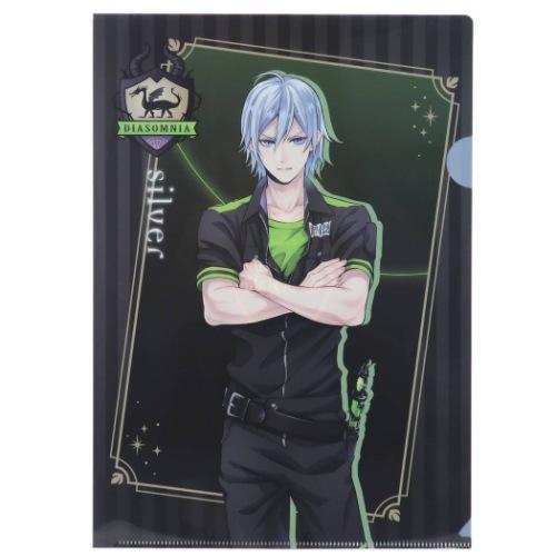 A4 シングル クリアファイル 運動着 シルバー ツイステッド