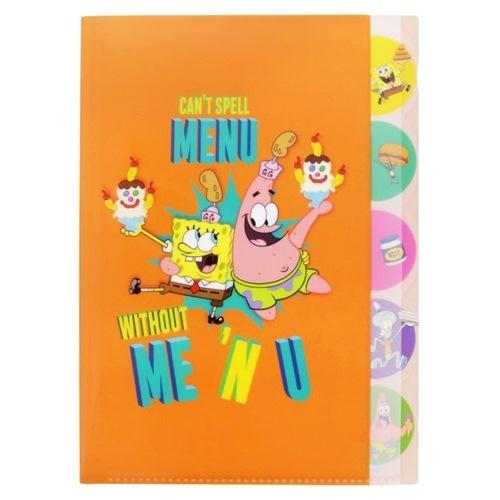 ポケットファイル 5ポケットダイカットクリアファイル スポンジボブ A サンスター文具 新学期準備文具 キャラクター Ssb S 雑貨 アートの通販店 ベルコモン 通販 Yahoo ショッピング