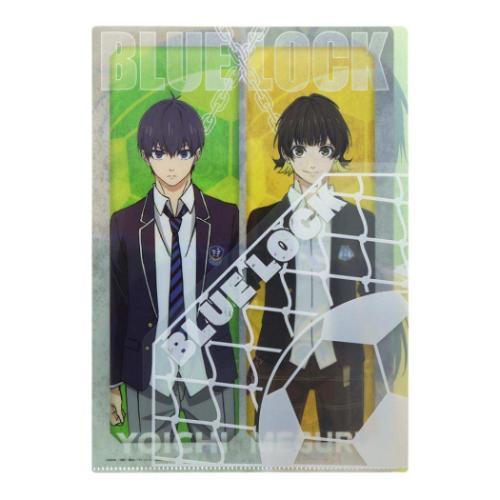 クリアフォルダー ダイカットフラップ付クリアファイル A4 潔世一＆蜂