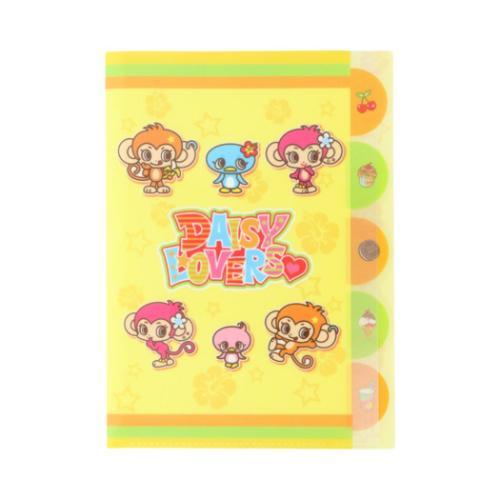 ポケットファイル Dクリアファイル5P ナルミヤキャラクターズ