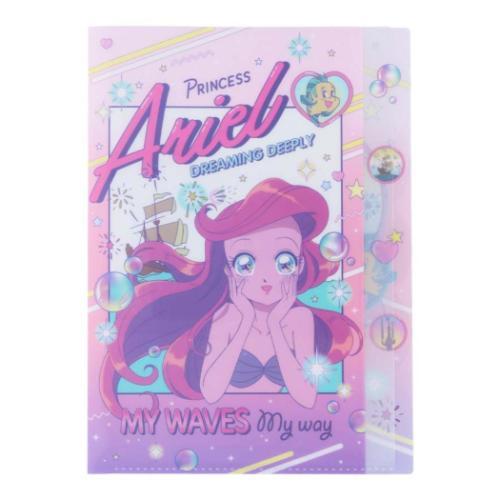 ポケットファイル ダイカットクリアファイル5P リトルマーメイド