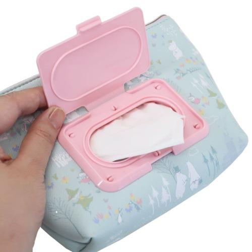 シートケース付き 機能性ポーチ Seepo シーポ ムーミン ブルー サンスター文具 北欧 19 12 5 6cm ウェットティッシュケース Ssb S 雑貨 アートの通販店 ベルコモン 通販 Yahoo ショッピング