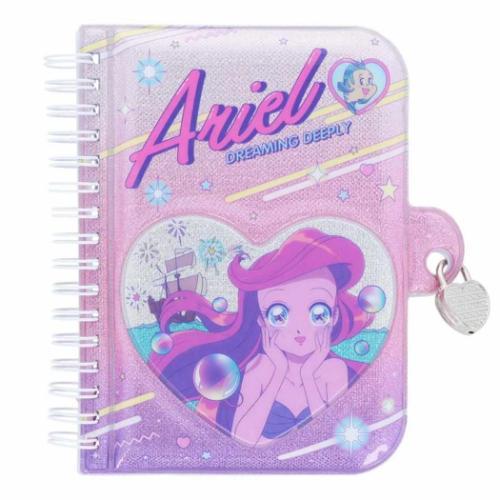 鍵付ノート リングノート リトルマーメイド ディズニープリンセス