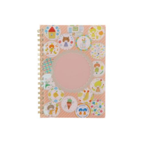 ポケットリングノート リングノート mizutama ピンク サンスター文具