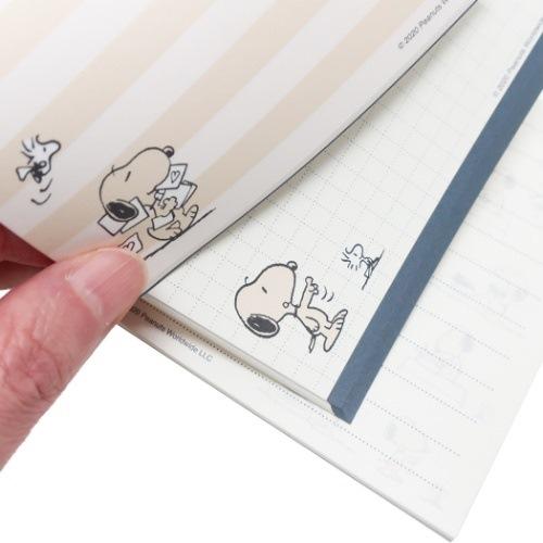 A6 メモ メモ帳 スヌーピー ピーナッツ ホワイト サンスター文具 大人かわいい Ssb S 雑貨 アートの通販店 ベルコモン 通販 Yahoo ショッピング