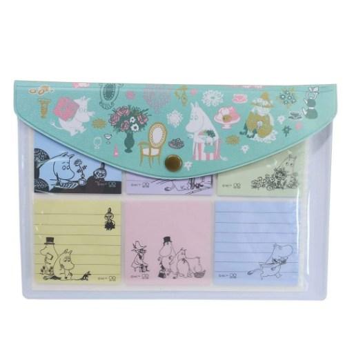 付箋 Pvcケース入り ふせんセット 北欧 ムーミン aw ミントグリーン サンスター文具 6柄各15枚 キャラクター Ssb S272 雑貨 アートの通販店 ベルコモン 通販 Yahoo ショッピング