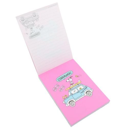 メモ帳 A6 メモ スヌーピー サーフ サンスター文具 ピーナッツ Ssb S876 雑貨 アートの通販店 ベルコモン 通販 Yahoo ショッピング